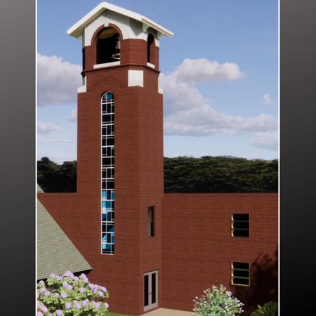 Rendering of Chapel Belltower