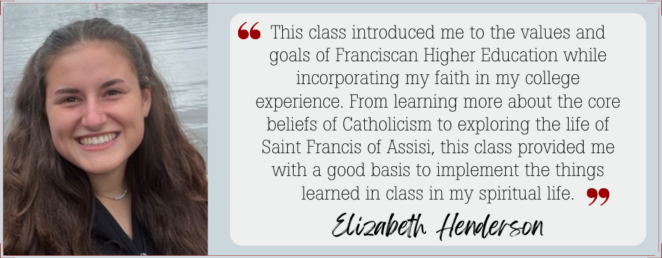 Elizabeth Henderson, Student Testimonial