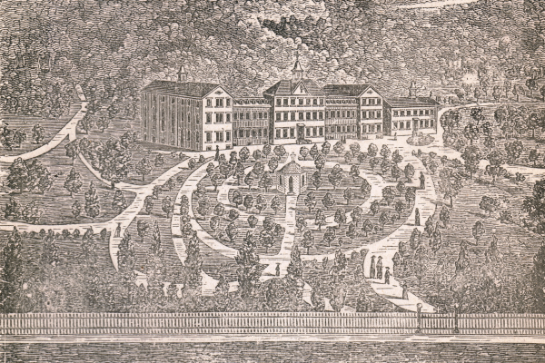 1880s Campus Saint Francis College Image