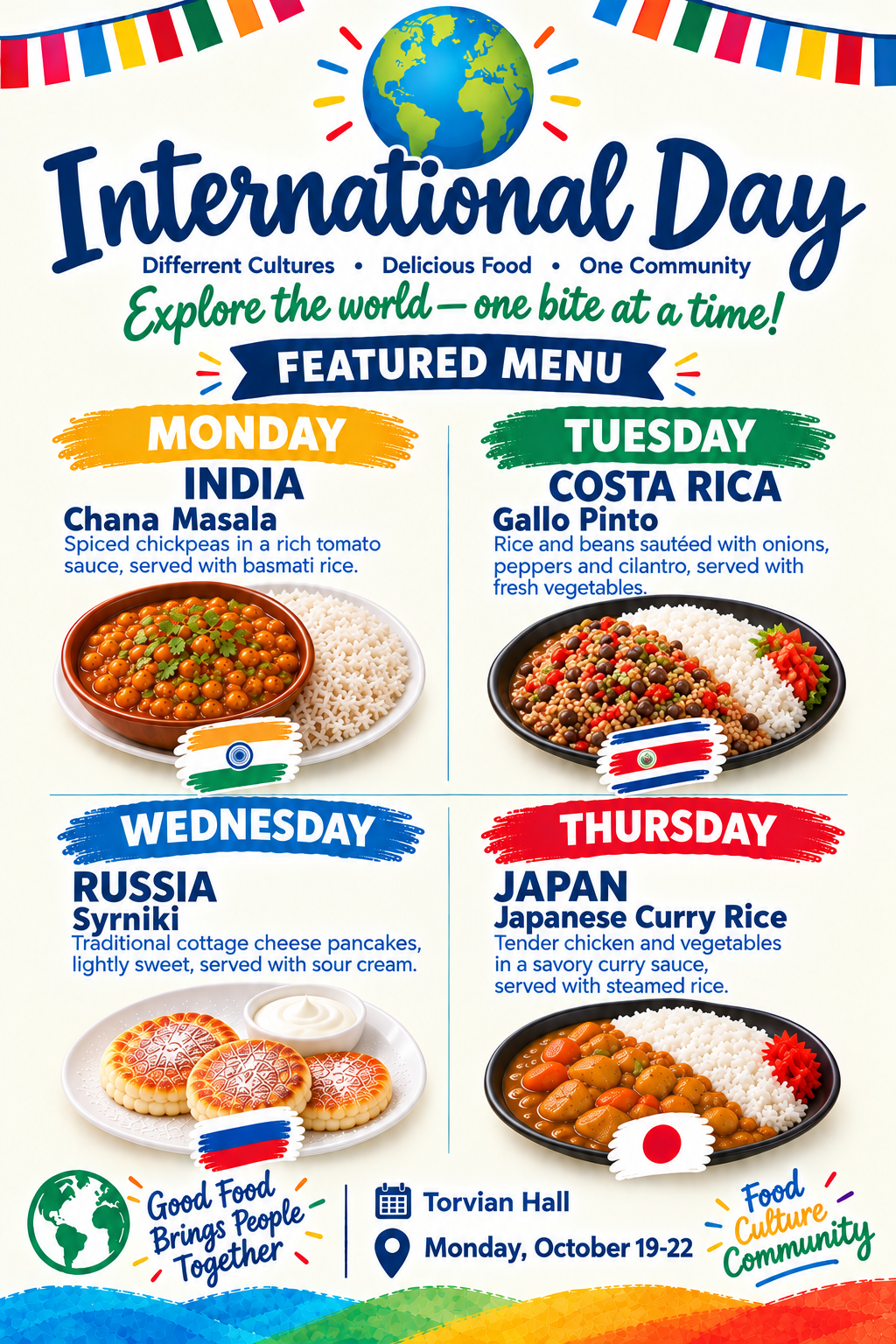 International Menu