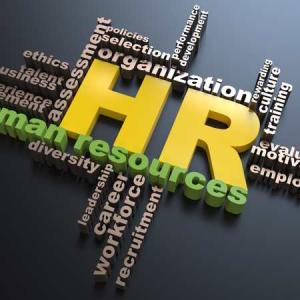 HR word cloud