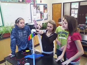 Classroom Visit Wind Turbines