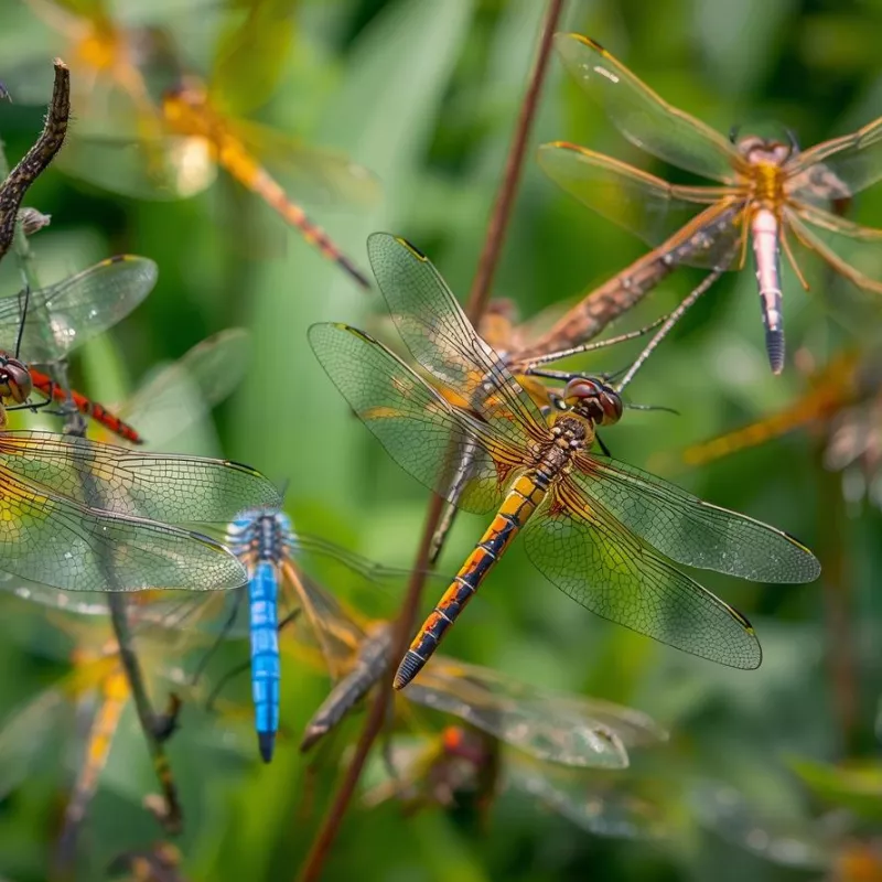 Dragonfly Diversity Tile