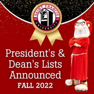 FALL 2022 President's & Dean's Lists Announced