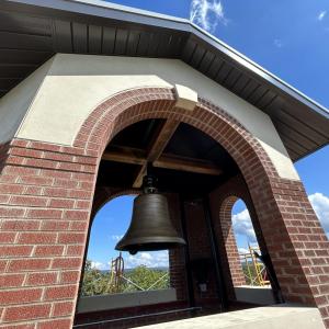 bell tower under construction