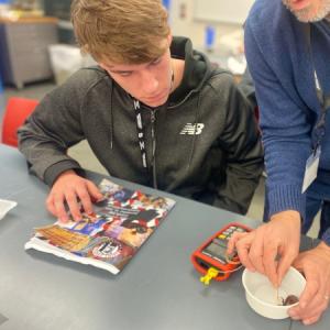 Student at STEAM Day