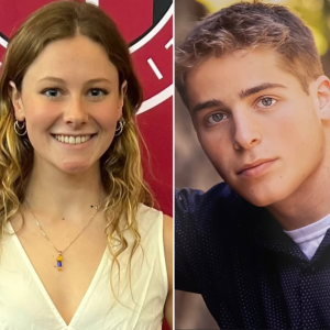 Sarah Hartwell and John Shuster, Saint Francis University Environmental Engineering Students.
