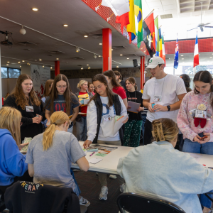 Students participate in the 2026 Poverty Simulation