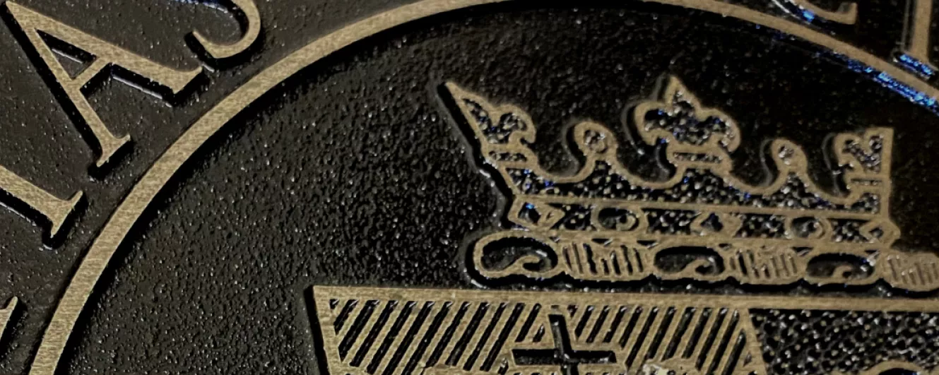 portion of academic seal