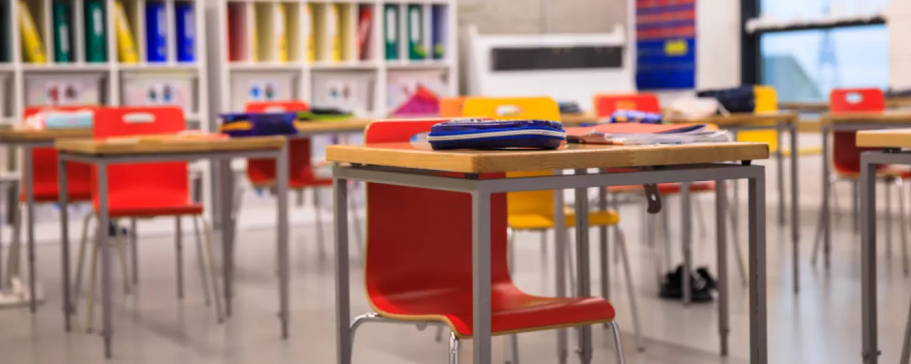 colorful classroom