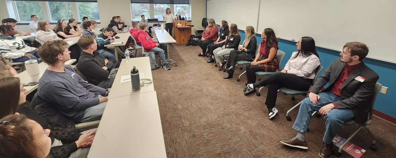 Shields School of Business Mentor Day Group