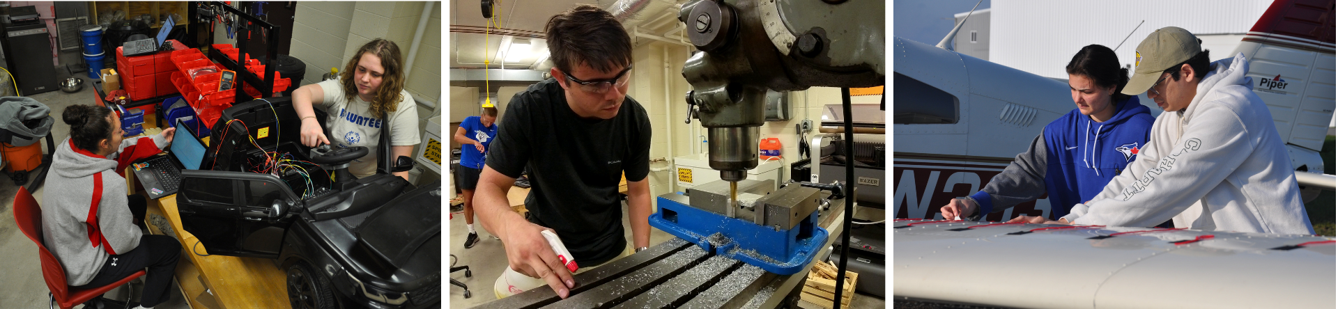 General Engineering SFU students completing projects