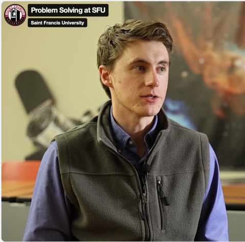 Brenden Miller, Class of 2022, Environmental Engineering at Saint Francis University
