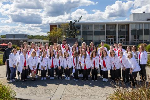 Group Photo of Nursing Cohort