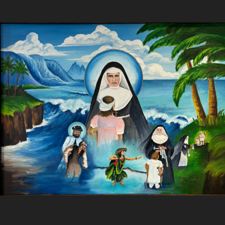 Center Panel St. Marianne Triptych