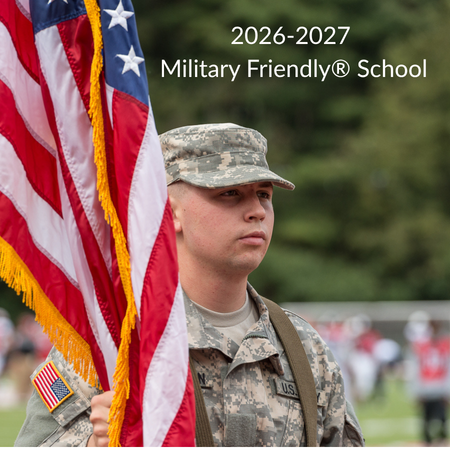ROTC student at Saint Francis University