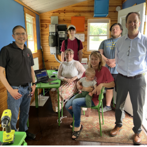 Students and Faculty involved in the project