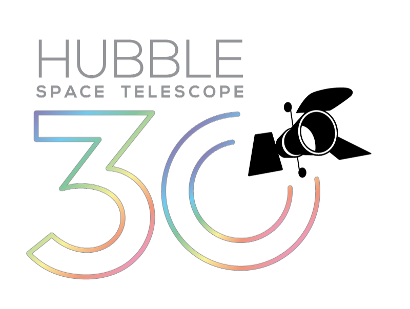 Hubble Space Telescope 30th Anniversary Logo