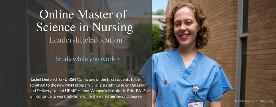 Masters of Science in Nursing, Online MSN | Saint Francis University