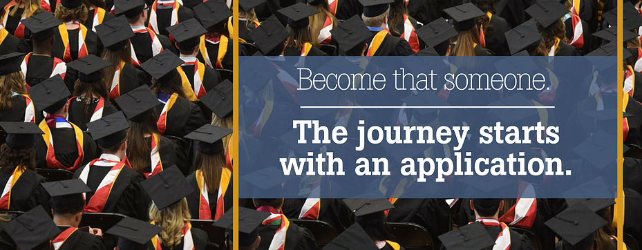 Journey starts with an application
