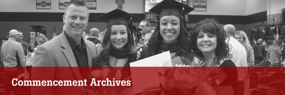 Commencement Archives Banner