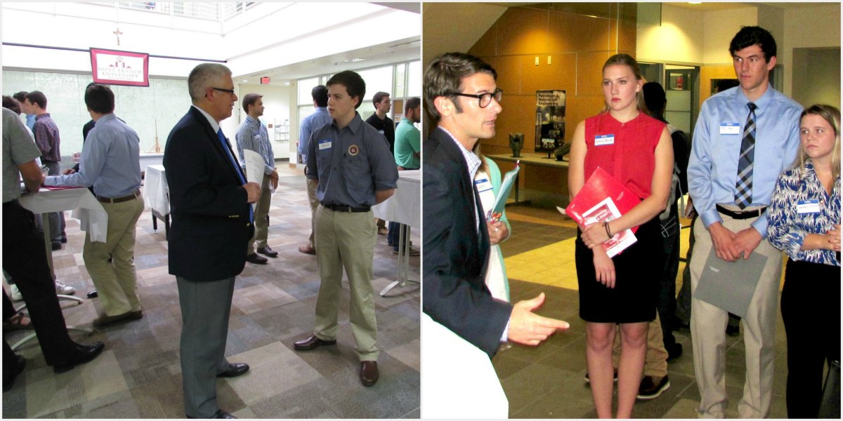 SFU engineering meet and greet collage