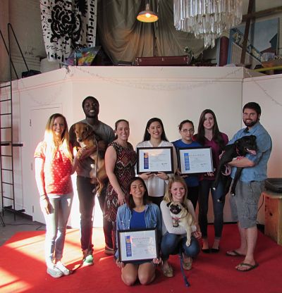 SFU Puppy Gradation Class Photo