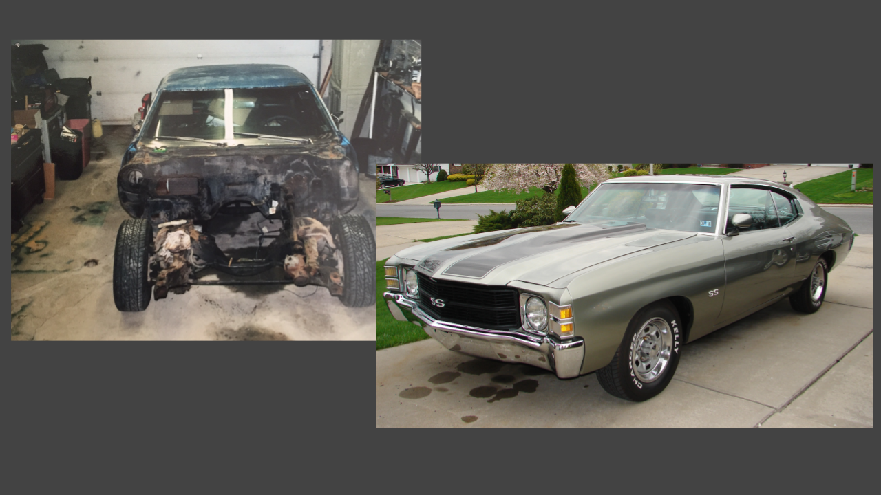car restoration before and after