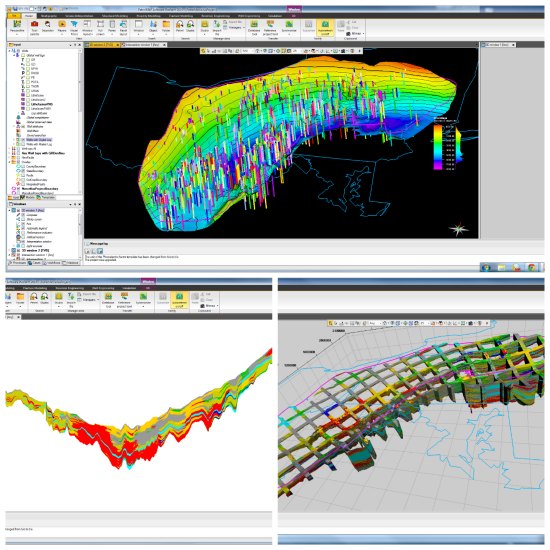 Schlumberger Software Screenshots